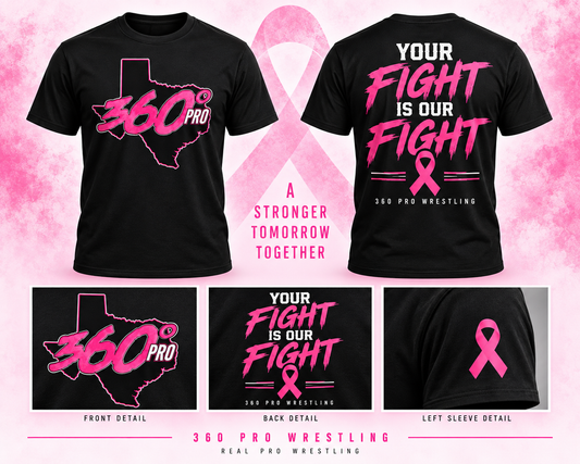 360 Breast cancer awareness shirt
