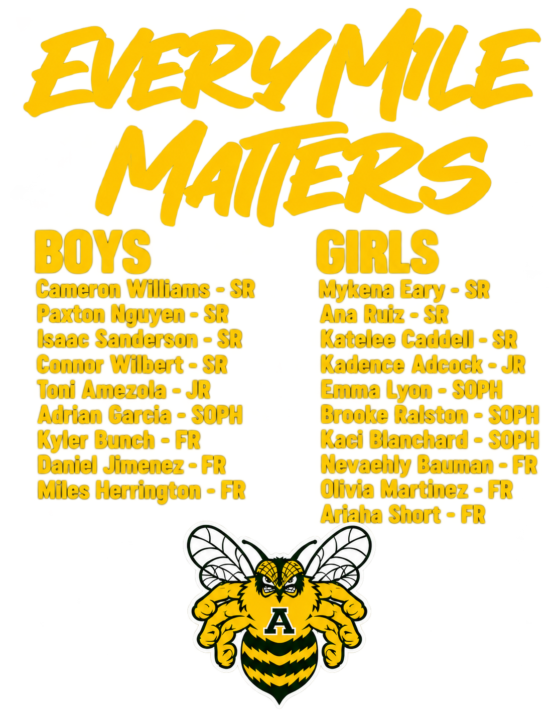Academy Regional XC Shirt