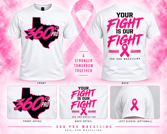 360 Breast cancer awareness shirt